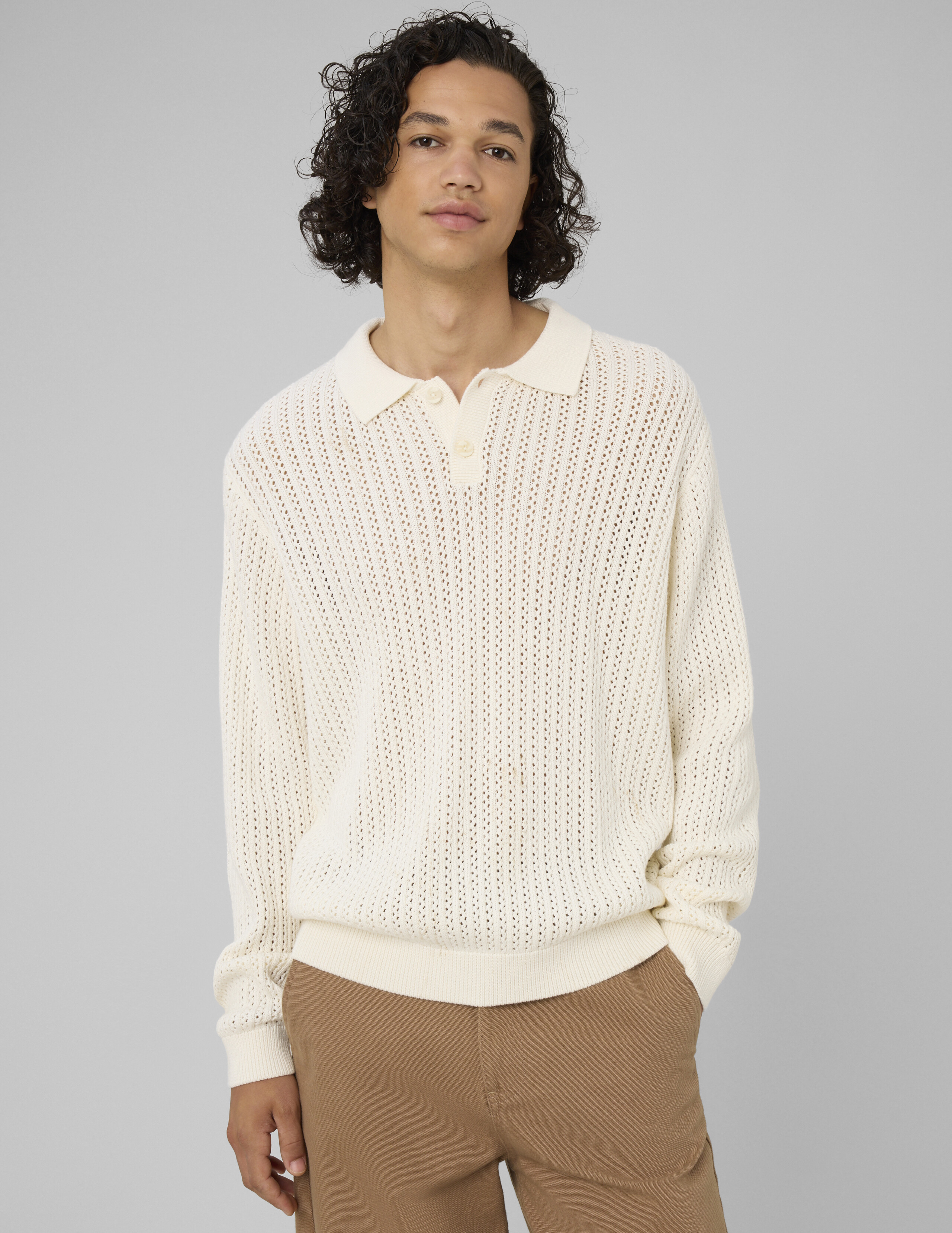 Pull maille ajourée, BZB