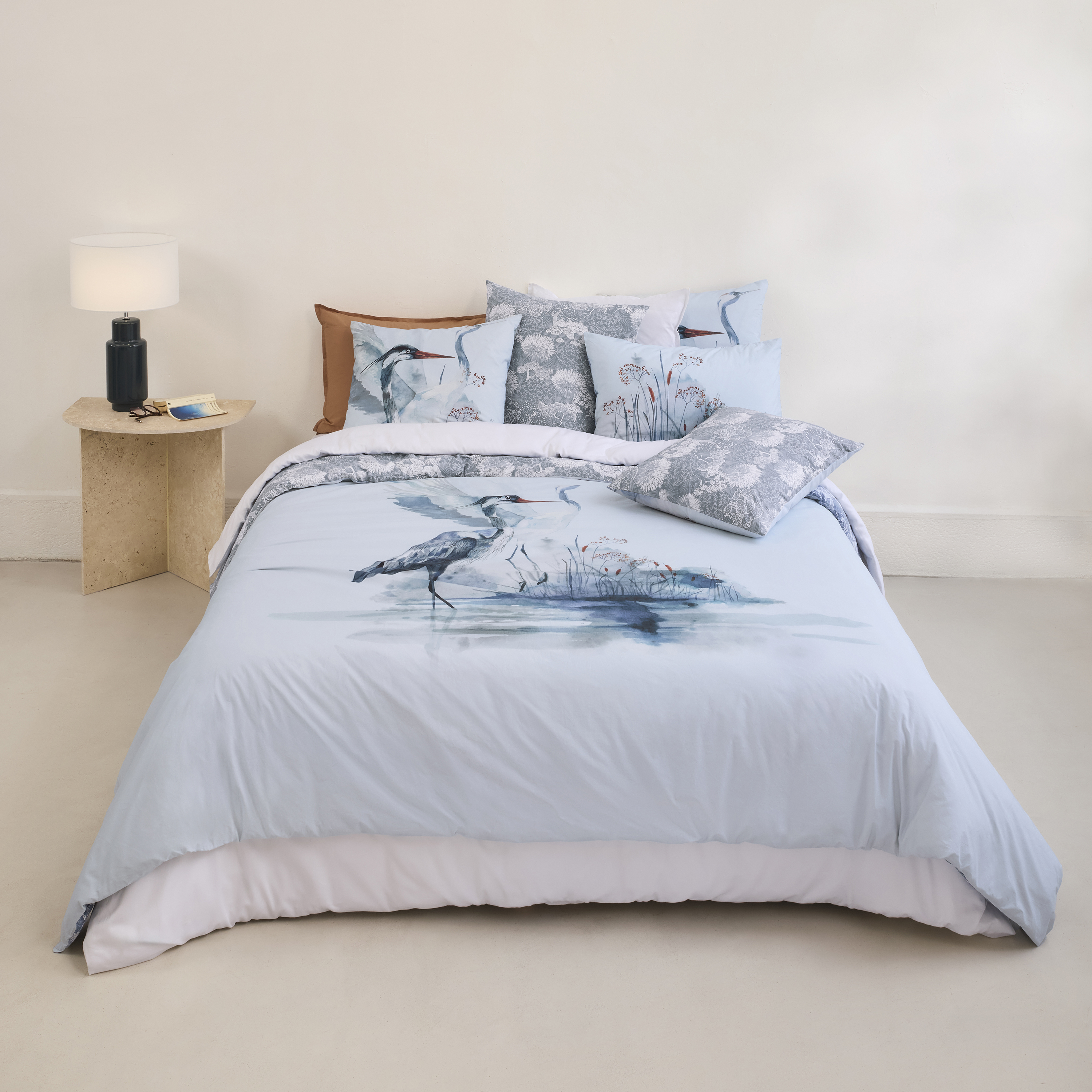 housse de couette VUELO, CARRE BLANC