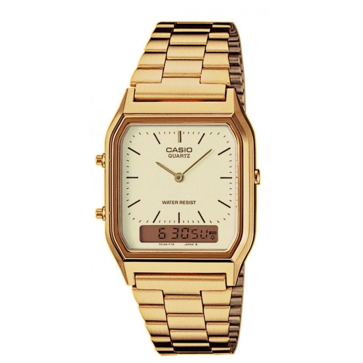 Montre outlet casio doré