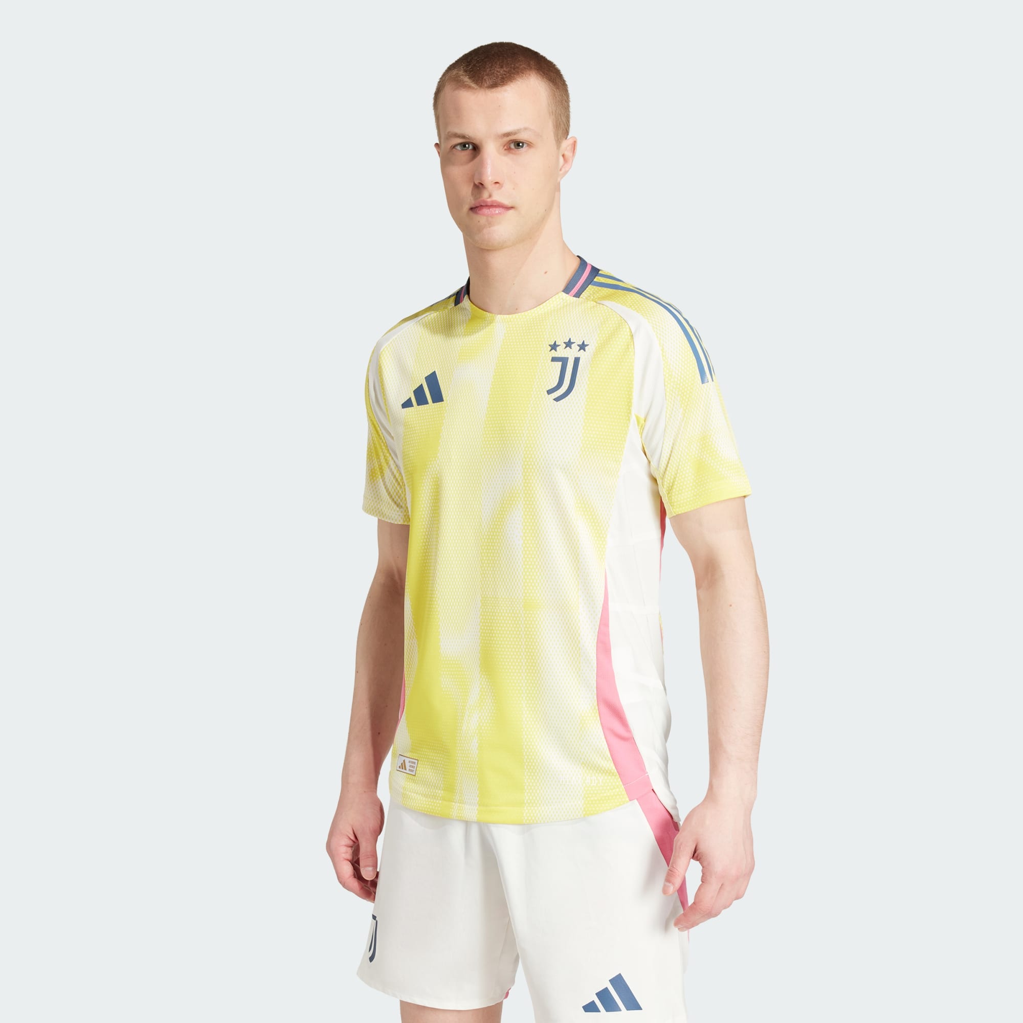 Maillot exterieur juventus 24 25 authentique pure sulfur Adidas Performance La Redoute