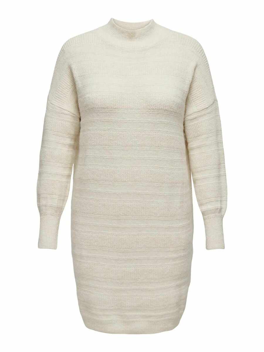 Robe pull col roulé, ONLY CARMAKOMA