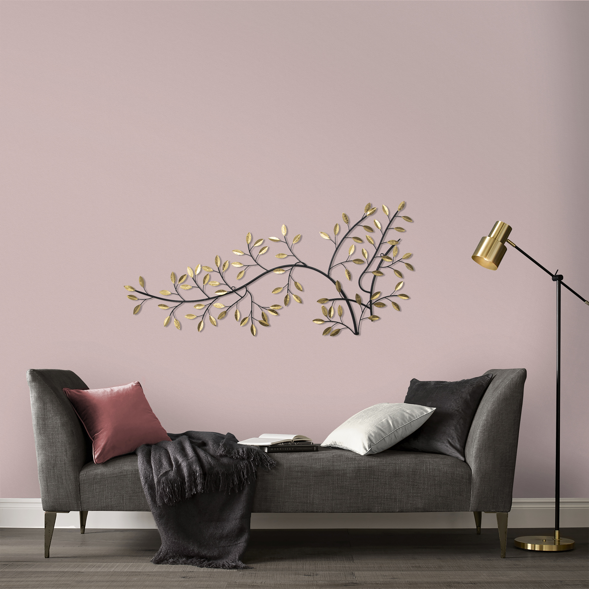 Objet filaire métal Branche, ART FOR THE HOME