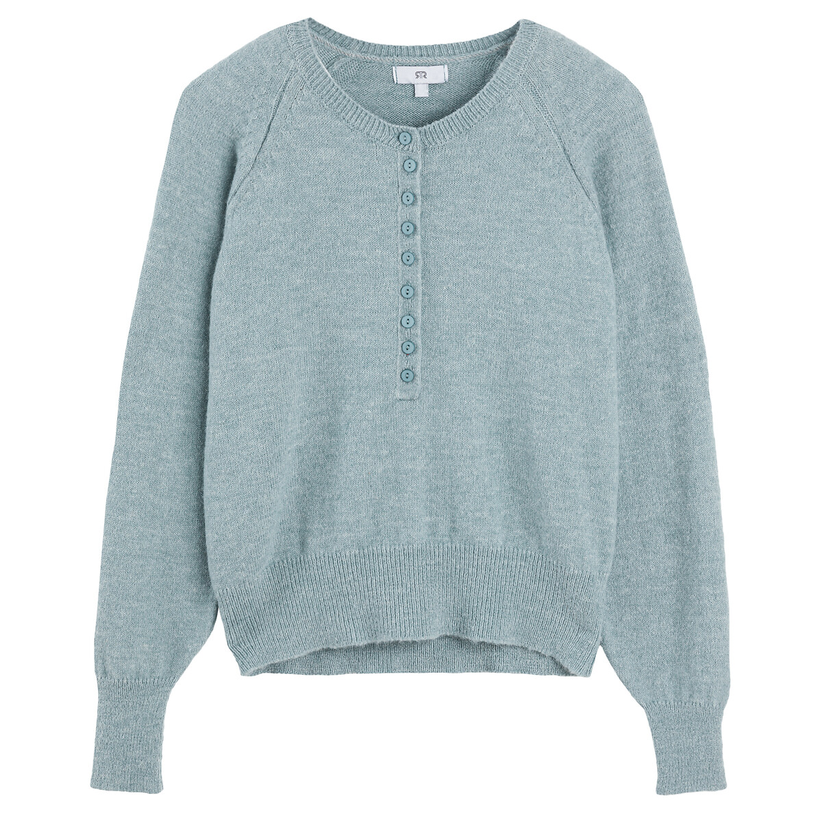 Grandad collar jumper La Redoute 