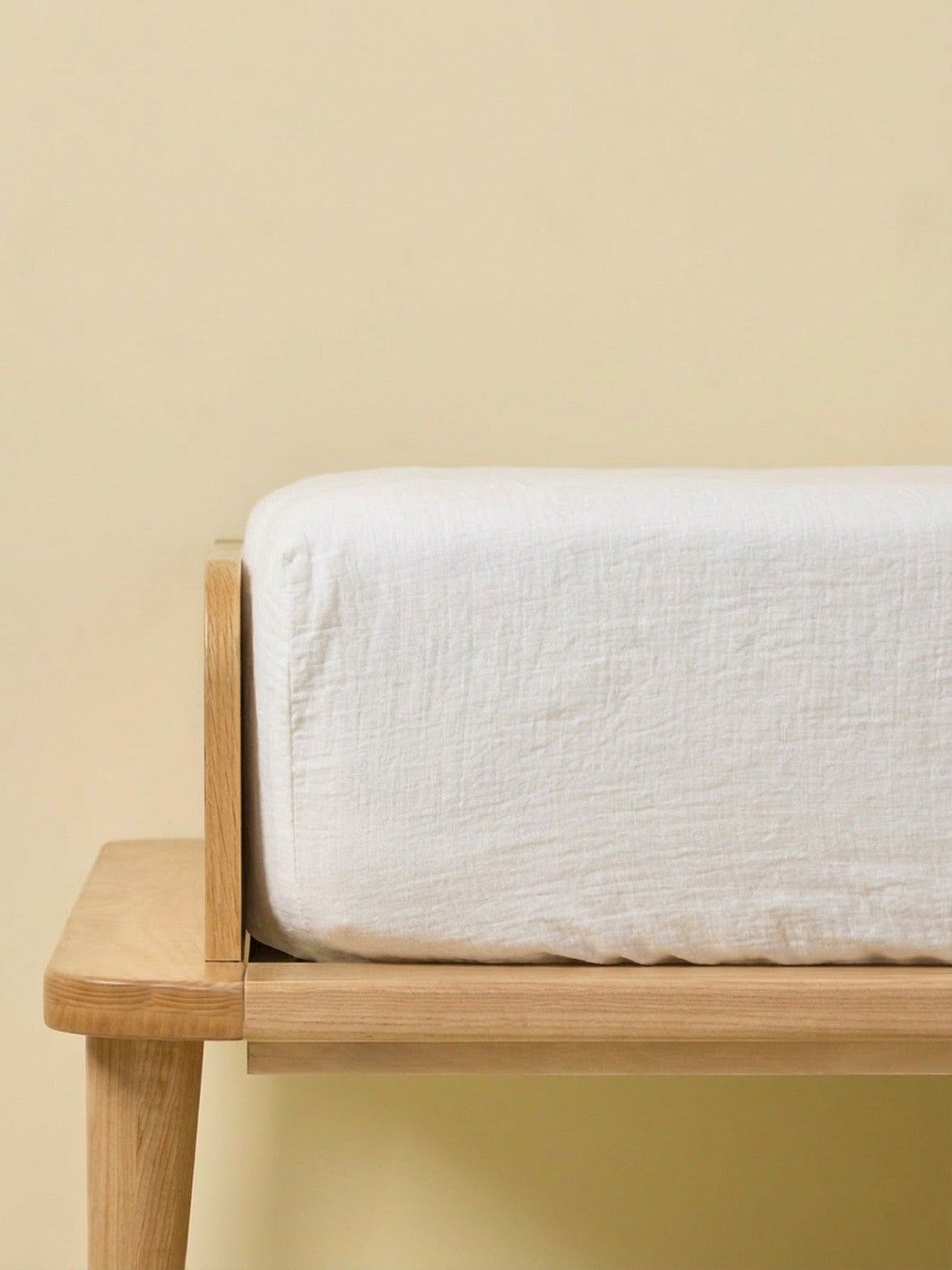 Drap-housse gaze de coton "GAUFREE", CYRILLUS
