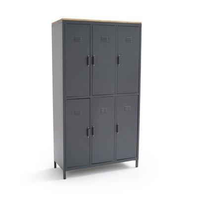Hiba Metal Locker-Style Storage Unit LA REDOUTE INTERIEURS