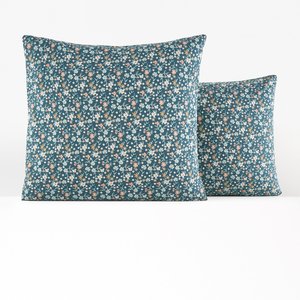 Jane Floral 100% Washed Cotton Pillowcase LA REDOUTE INTERIEURS image