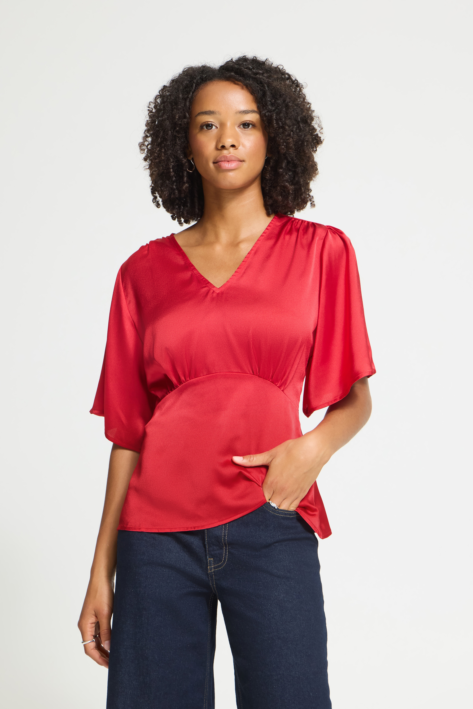 Blouse à manches courtes, ICHI