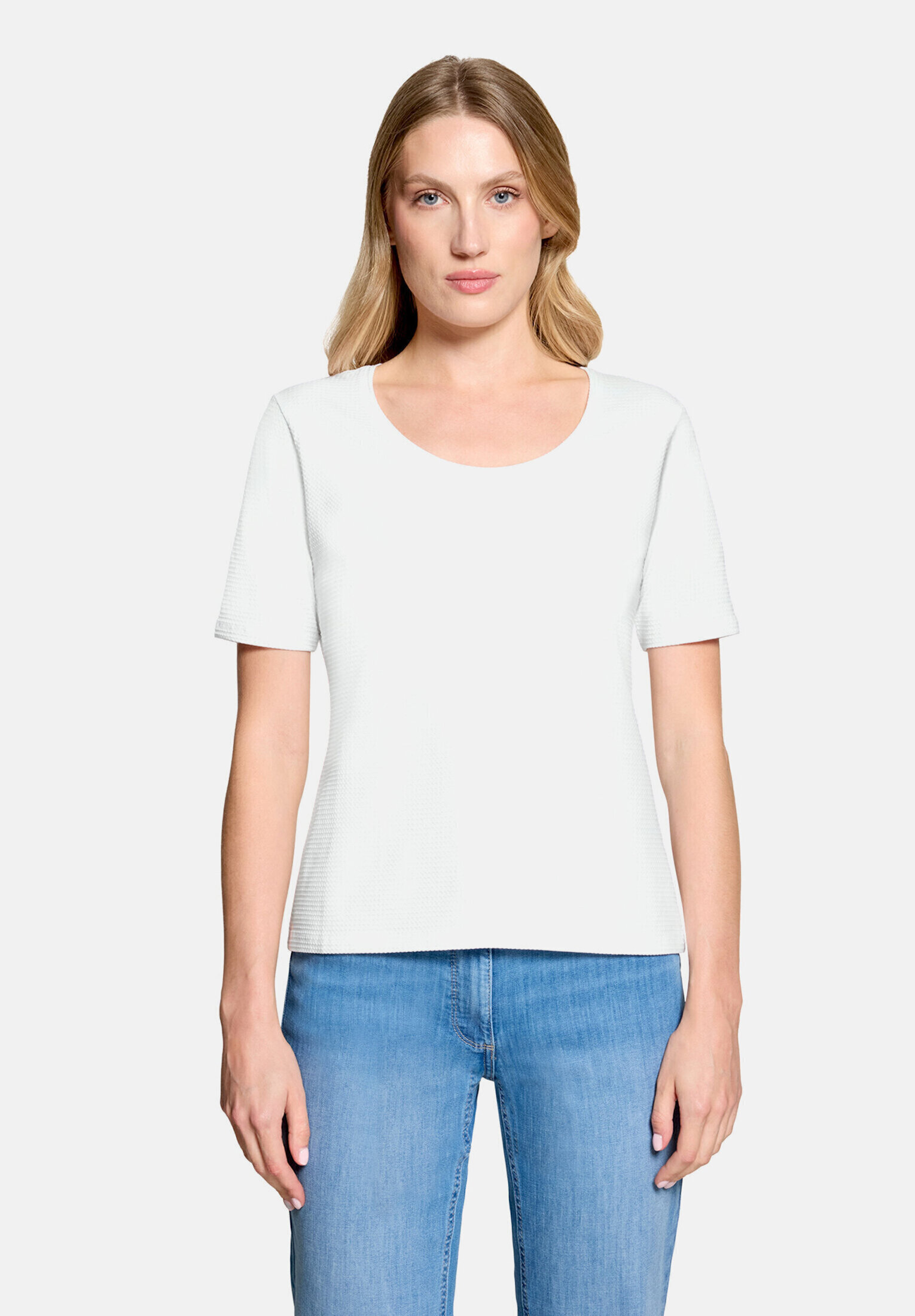 T-shirt basique avec structure, BETTY BARCLAY