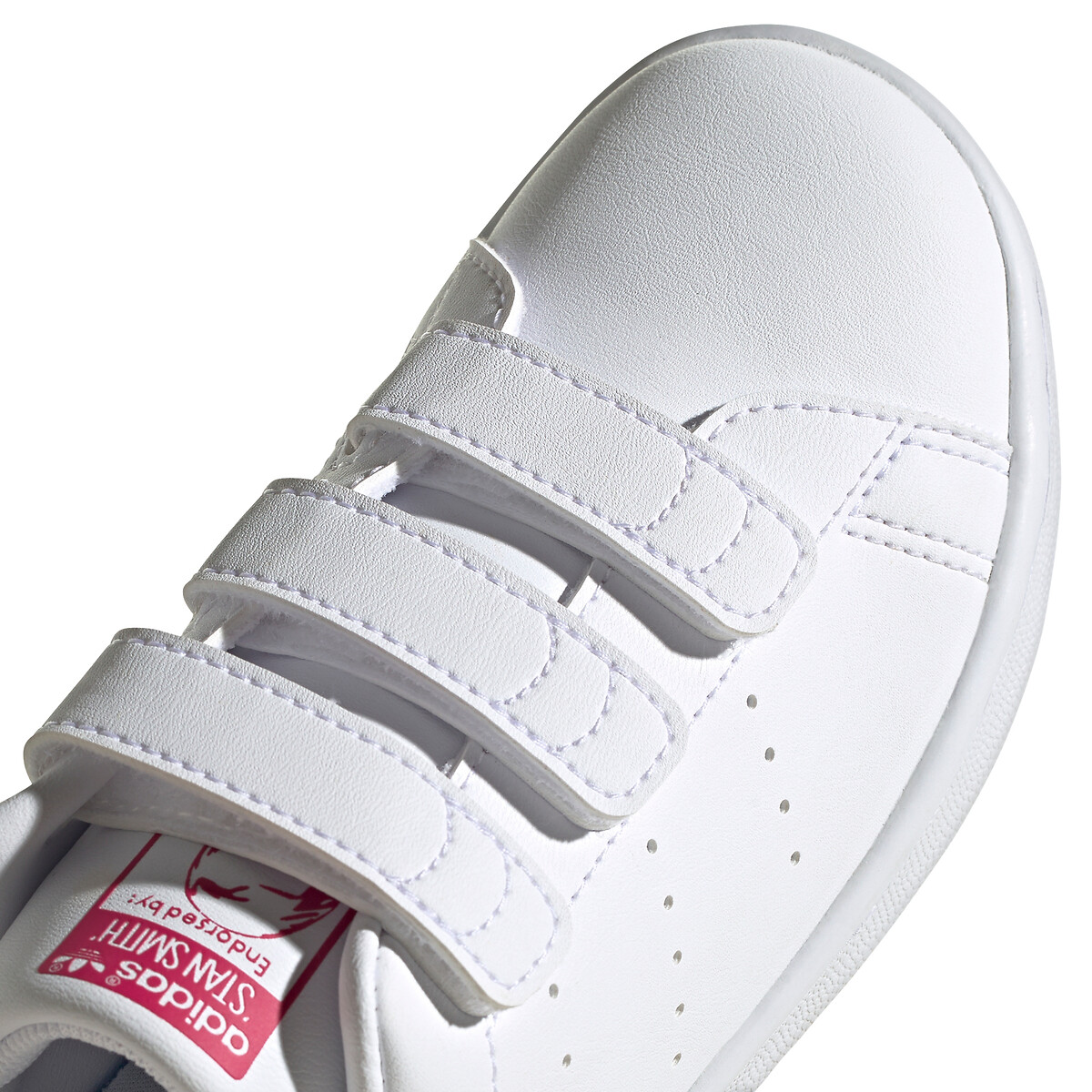 Kids stan smith touch n close trainers white Adidas Originals