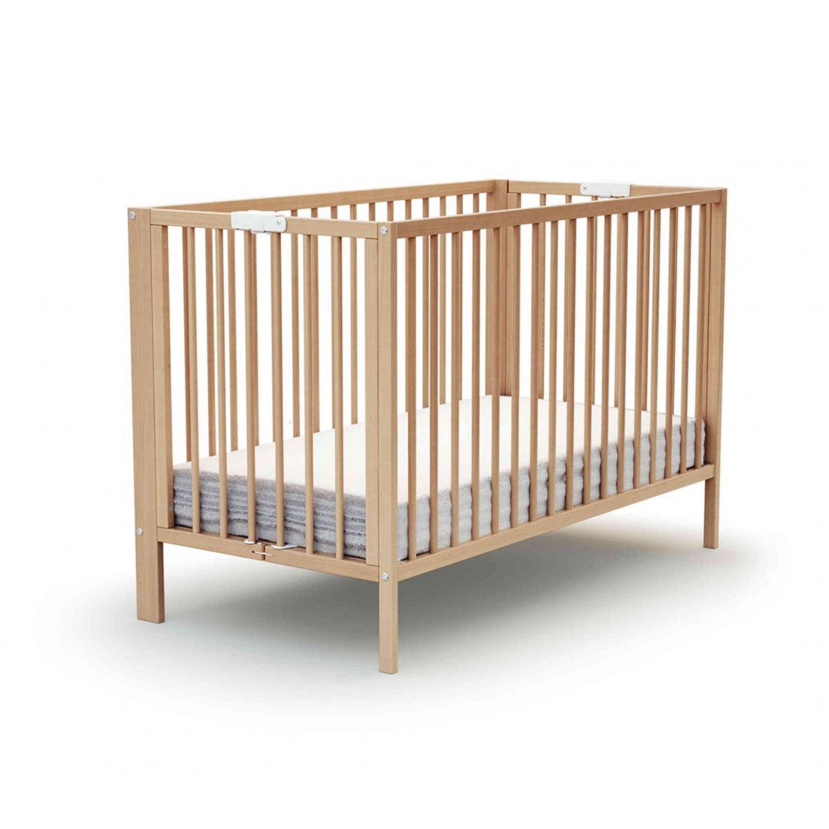 Lit Pliant En Bois A Barreaux Bois Clair At4 La Redoute Lit Pliant En Bois A Barreaux Bois Clair At4 La Redoute