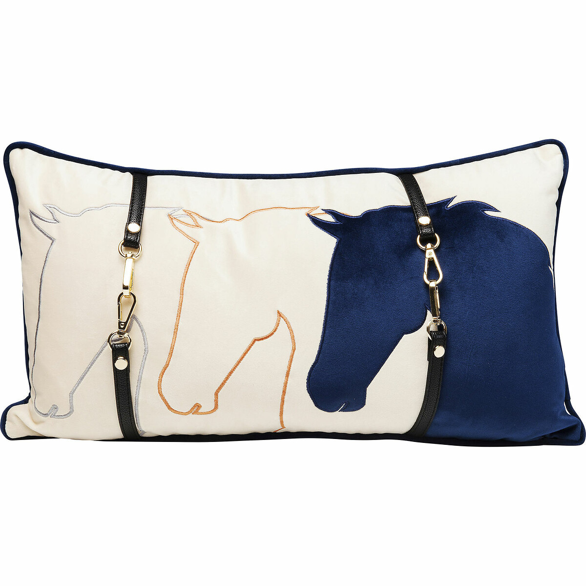 Coussin Horsefaces 28x50cm, KARE DESIGN