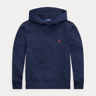 Embroidered Logo Hoodie in Cotton Mix POLO RALPH LAUREN