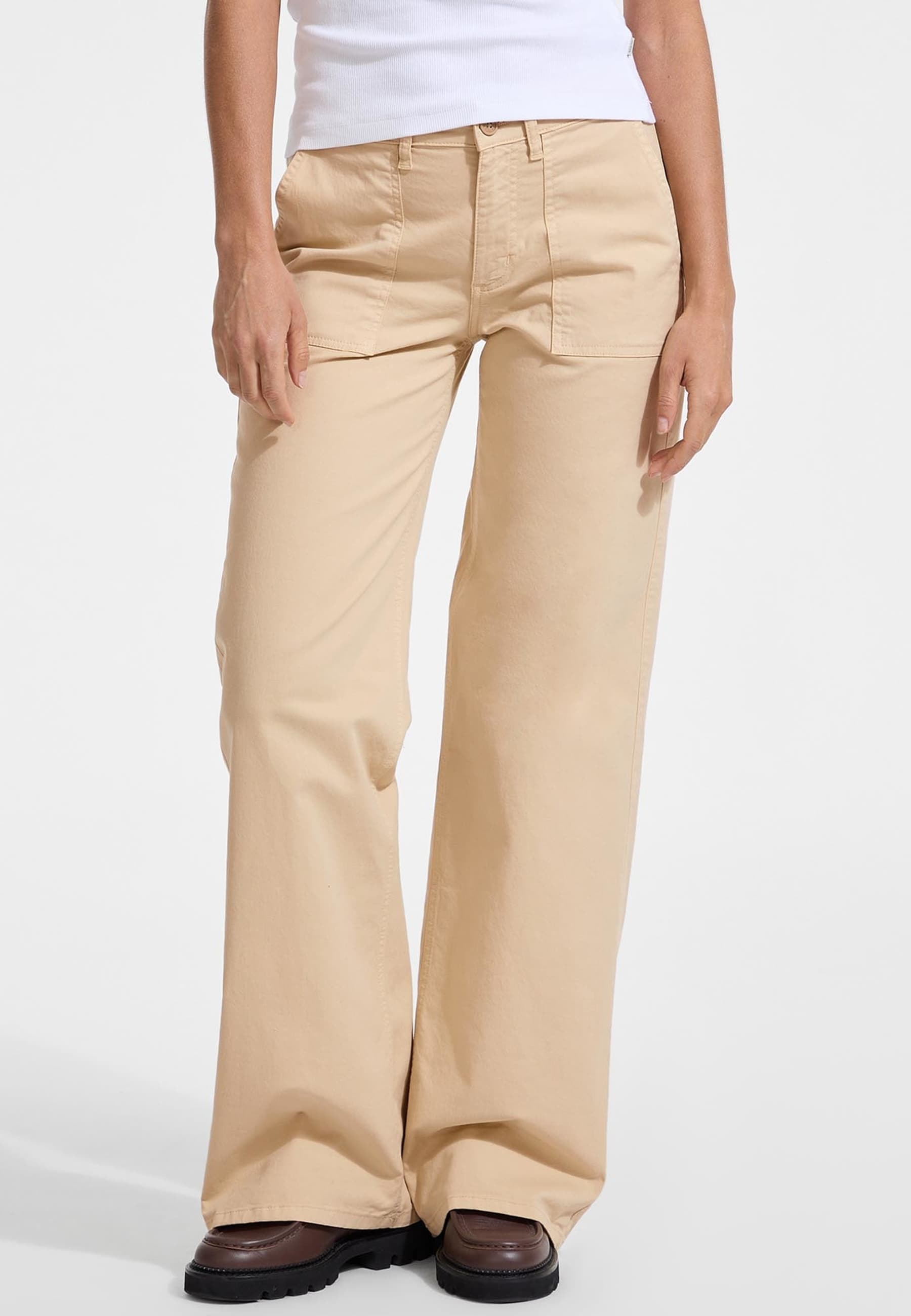 Pantalon Jambe Large, GUESS JEANS