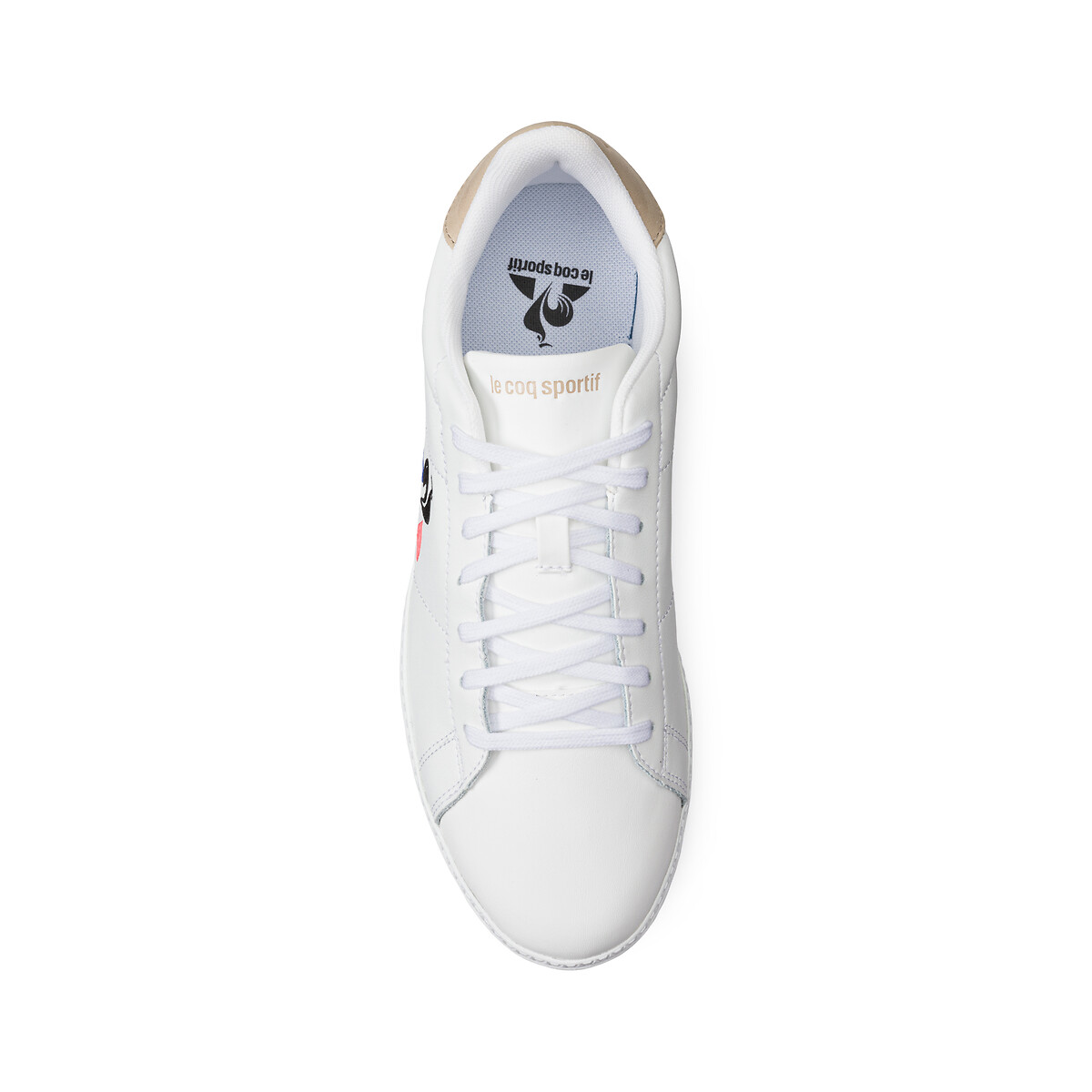 Baskets courtset Le Coq Sportif blanc La Redoute