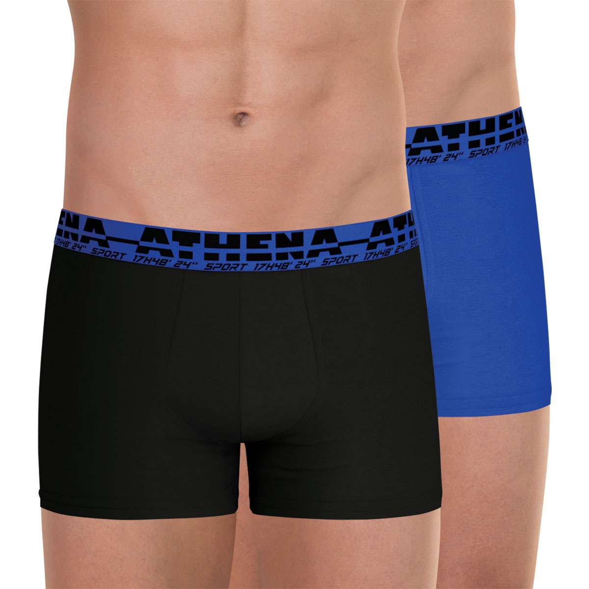 Boxers, lot de 2, EASY SPORT, ATHENA