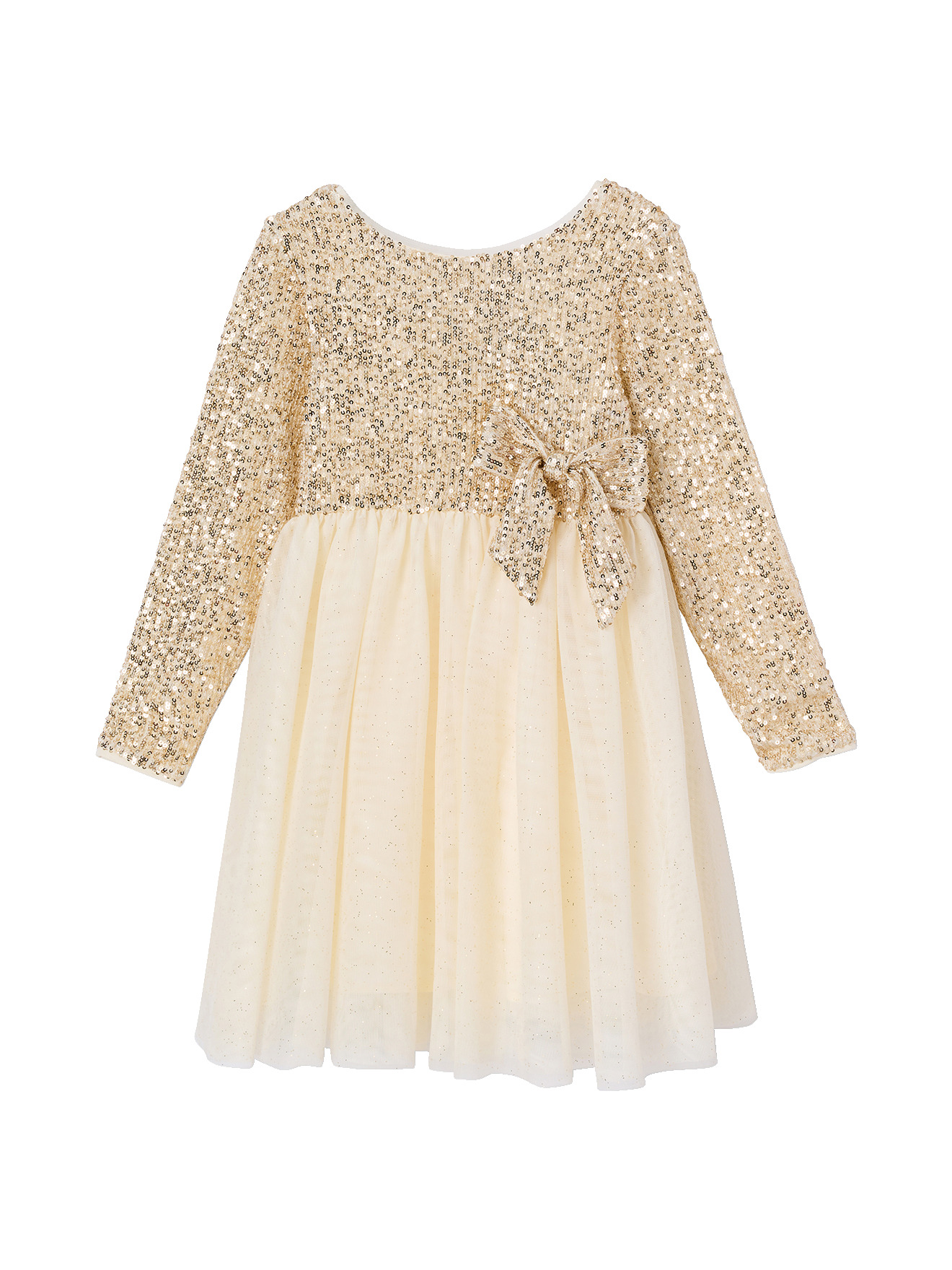 Robe de fête manches longues, VERTBAUDET
