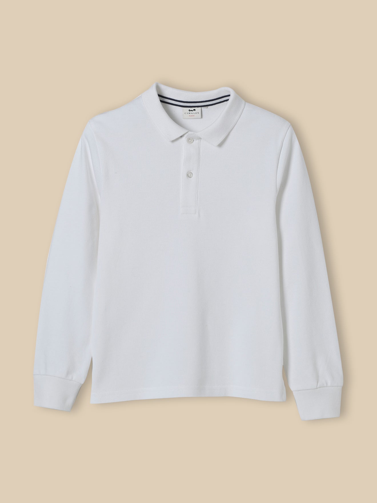 Polo en coton biologique, CYRILLUS