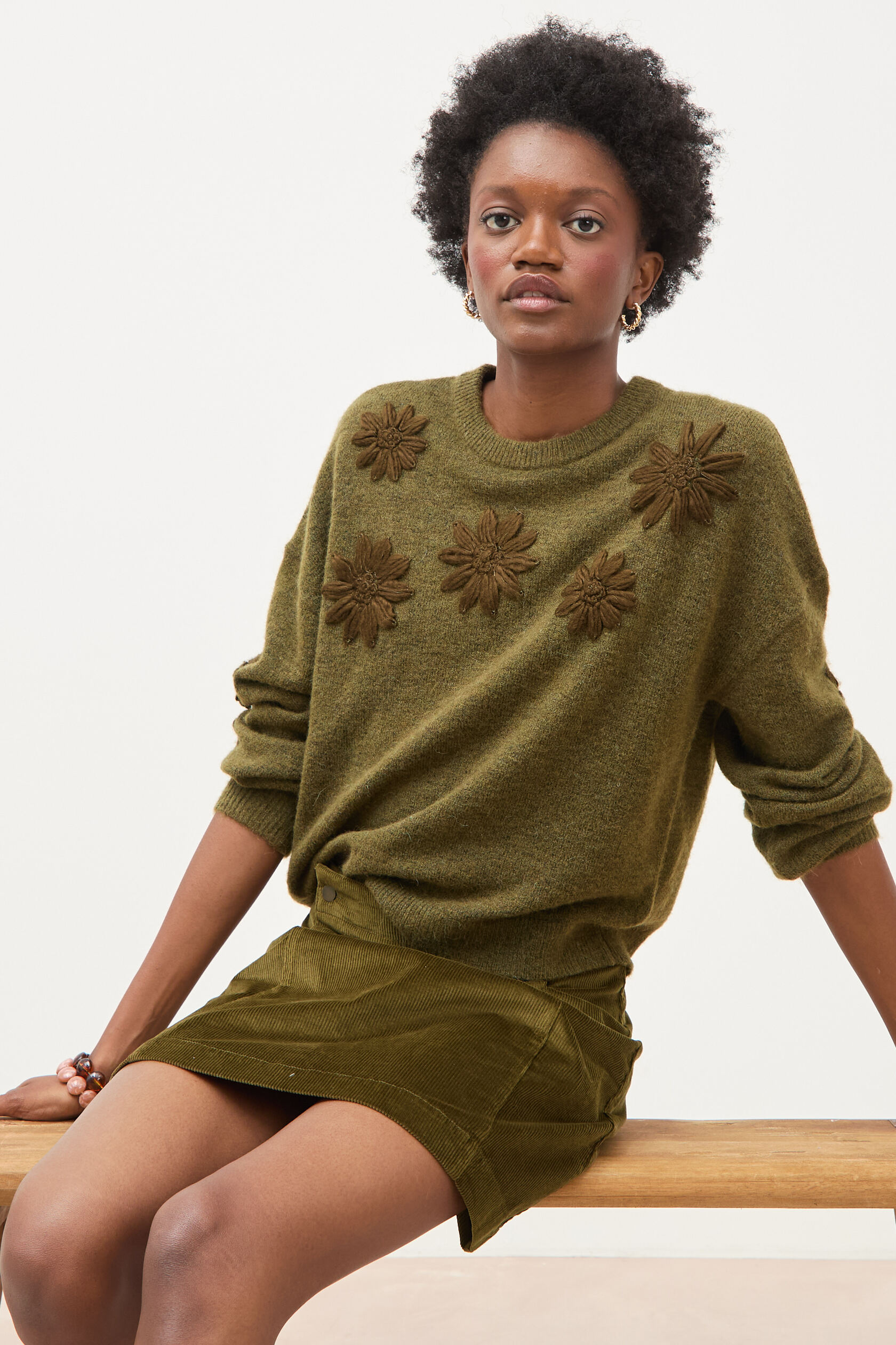 Pull manches longues col rond, BONOBO