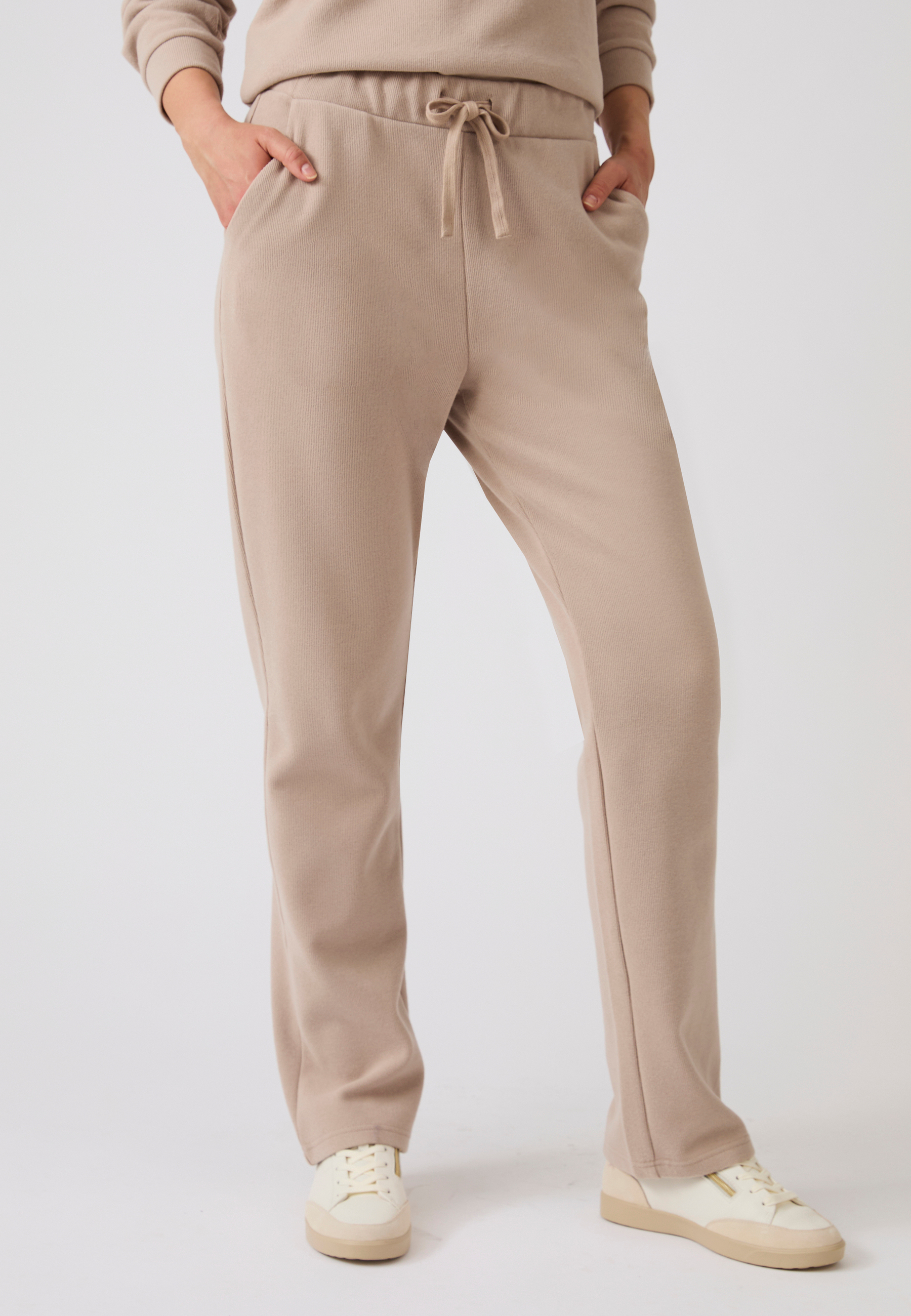 Pantalon de détente enfilable côtelé, DAMART