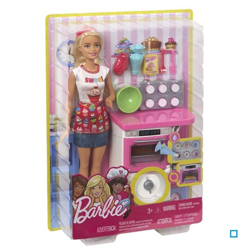 Coffret barbie pâtisserie - matfhp57 Barbie
