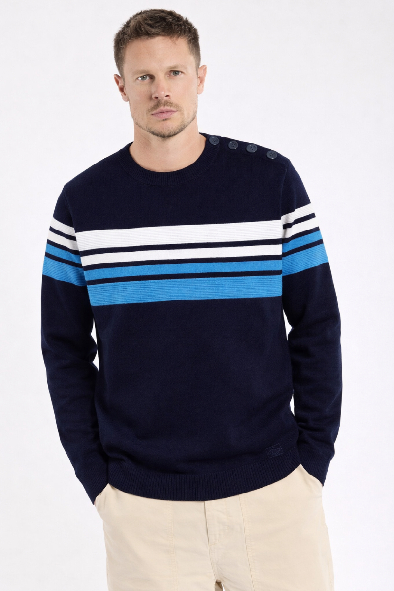 Pull marin Deauville - coton, ARMOR-LUX
