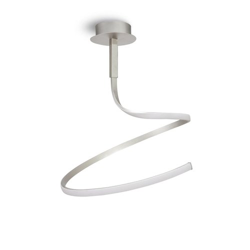 Plafonnier design simple - nur - ampoule led deco Mantra