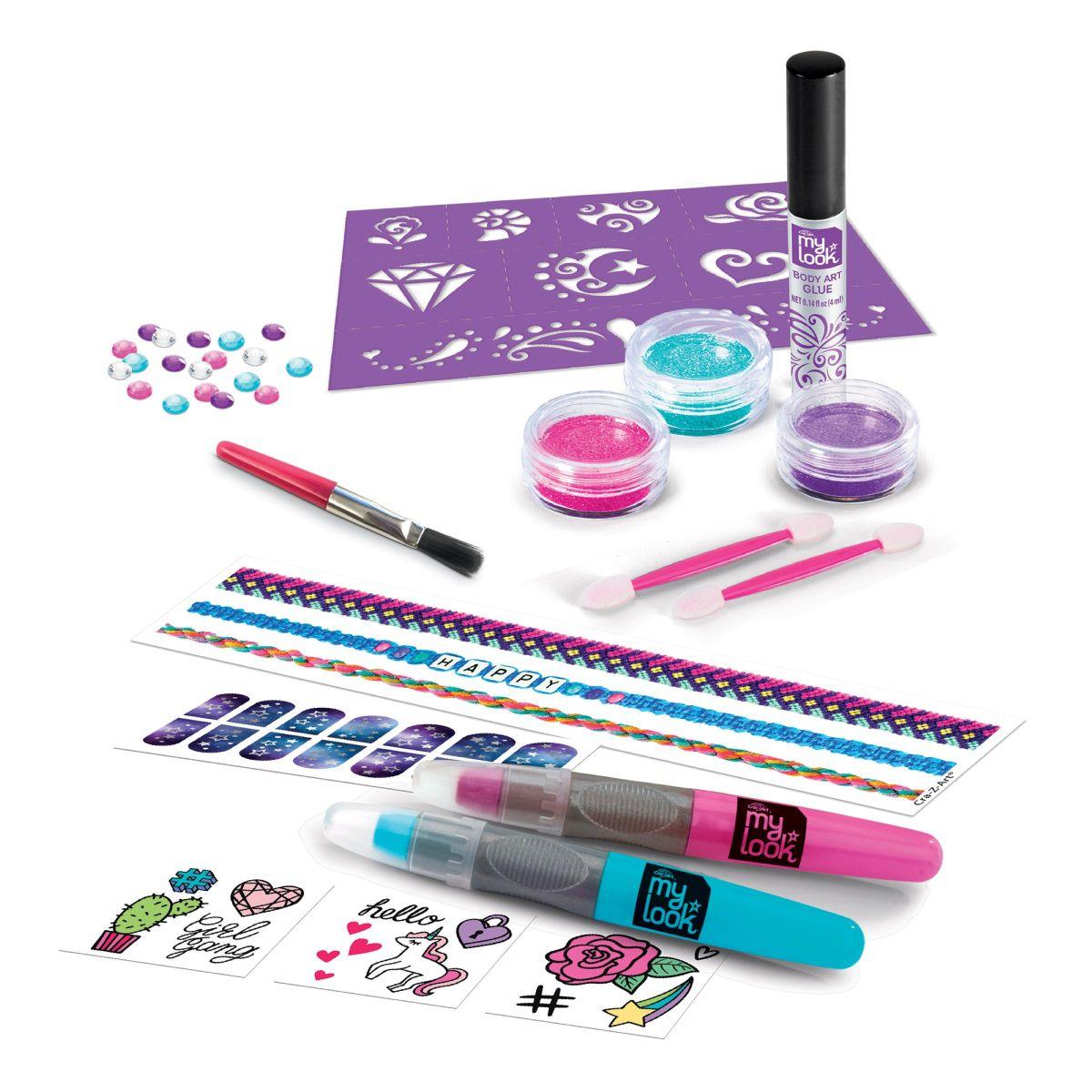 Kit de Beauté 3 en 1 Pailleté, LEXIBOOK