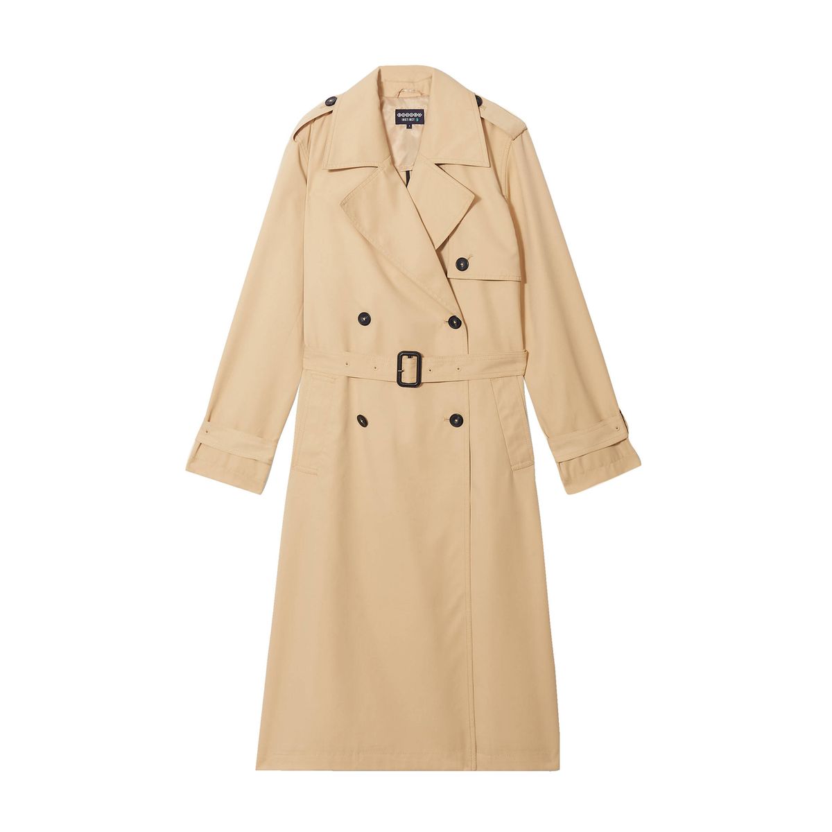 Trench long co responsable beige Bonobo La Redoute