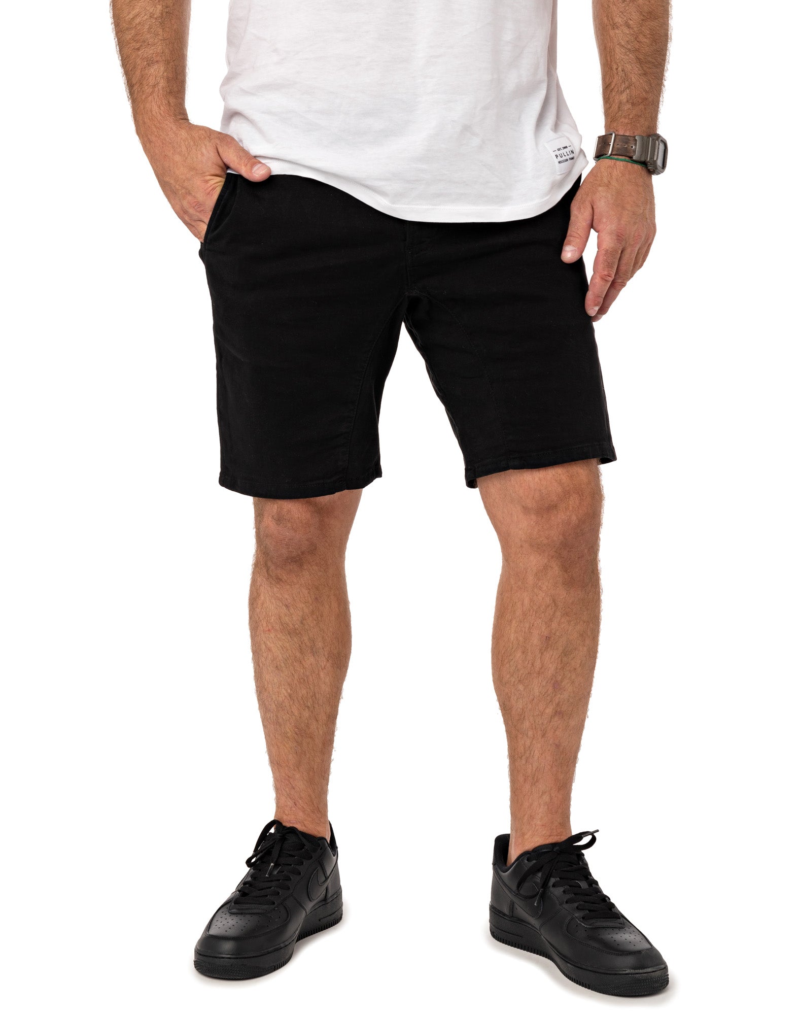 SHORT CHINO DARK, PULLIN