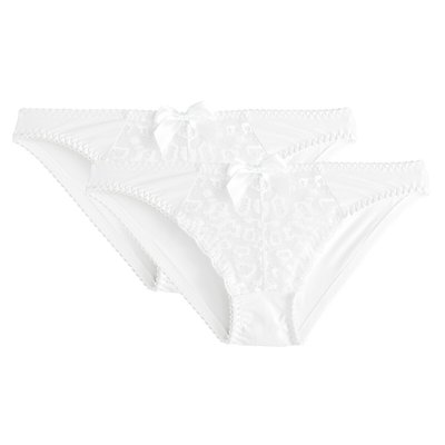 Pack of 2 Knickers LA REDOUTE COLLECTIONS