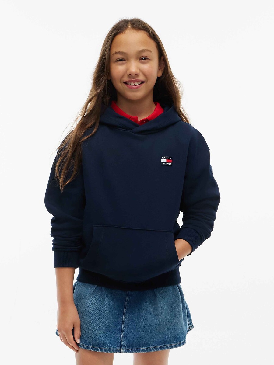 Embroidered Logo Hoodie, TOMMY HILFIGER