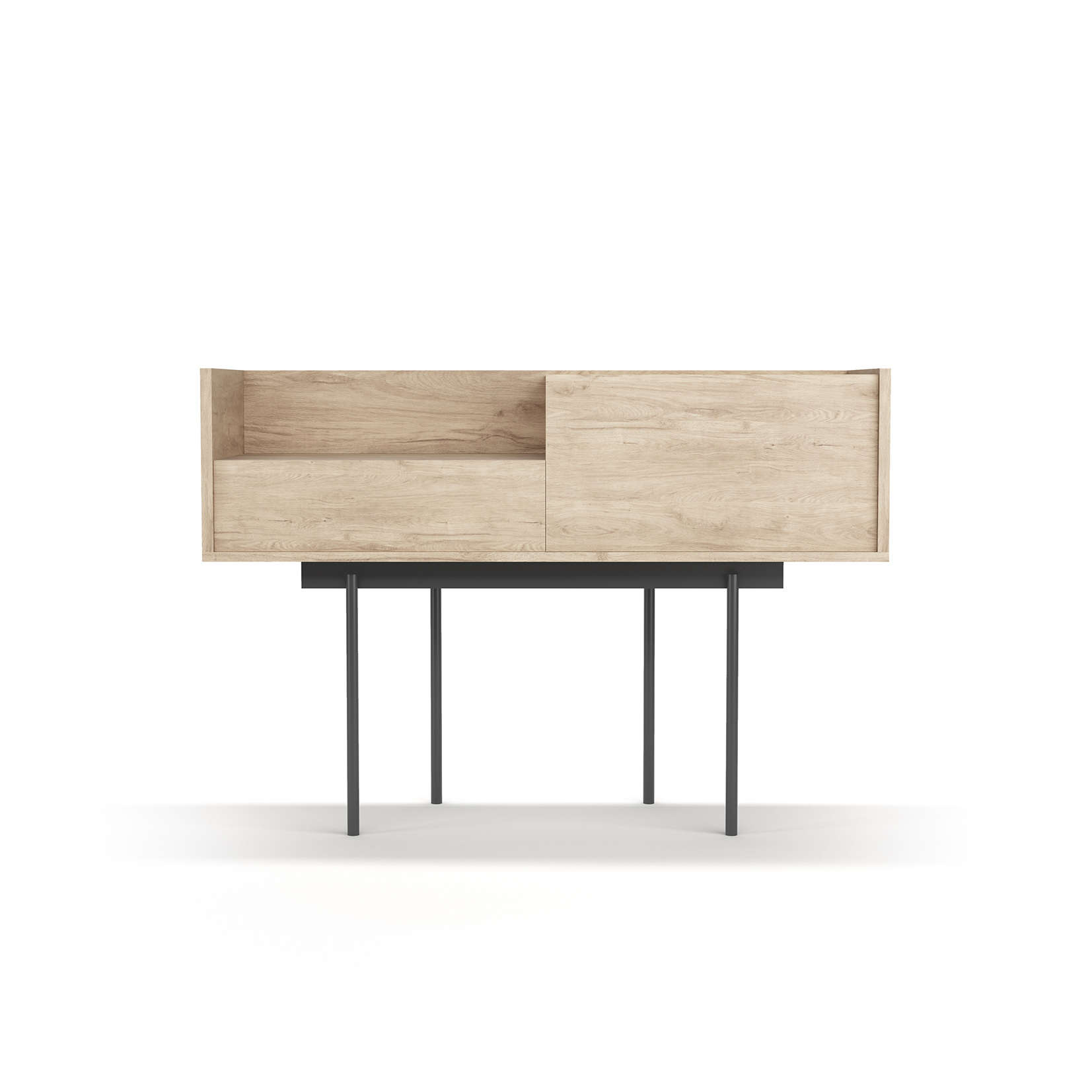 Buffet en placard et métal, DIPLOMAT, HERDASA