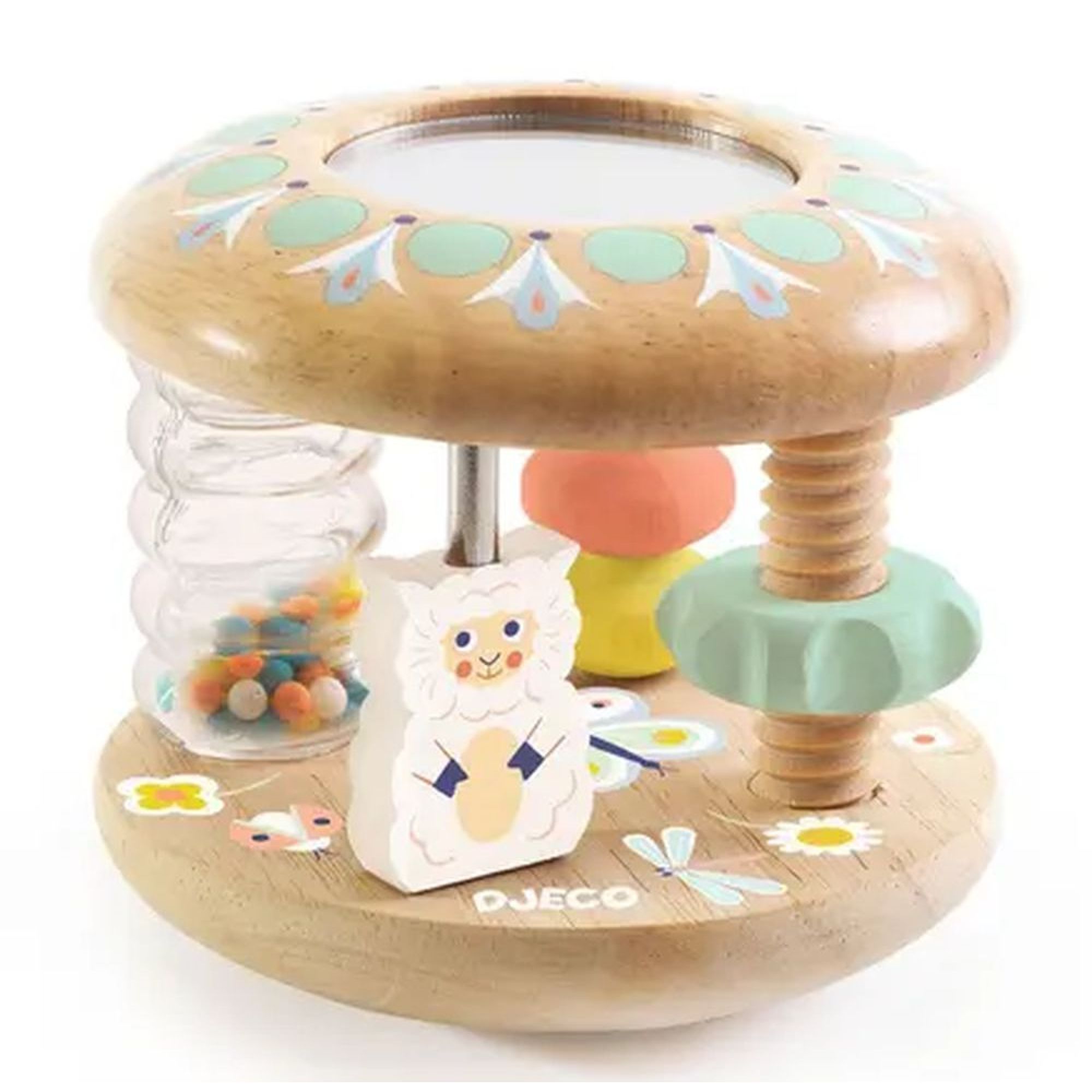 Hochet en bois BabyTutti, DJECO