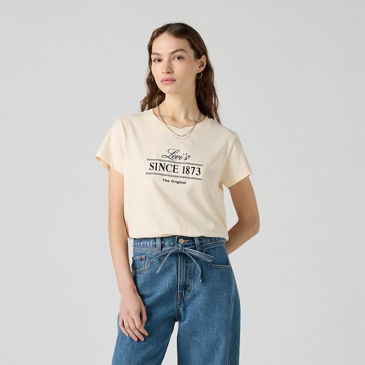 T-shirt Boxy imprimé
