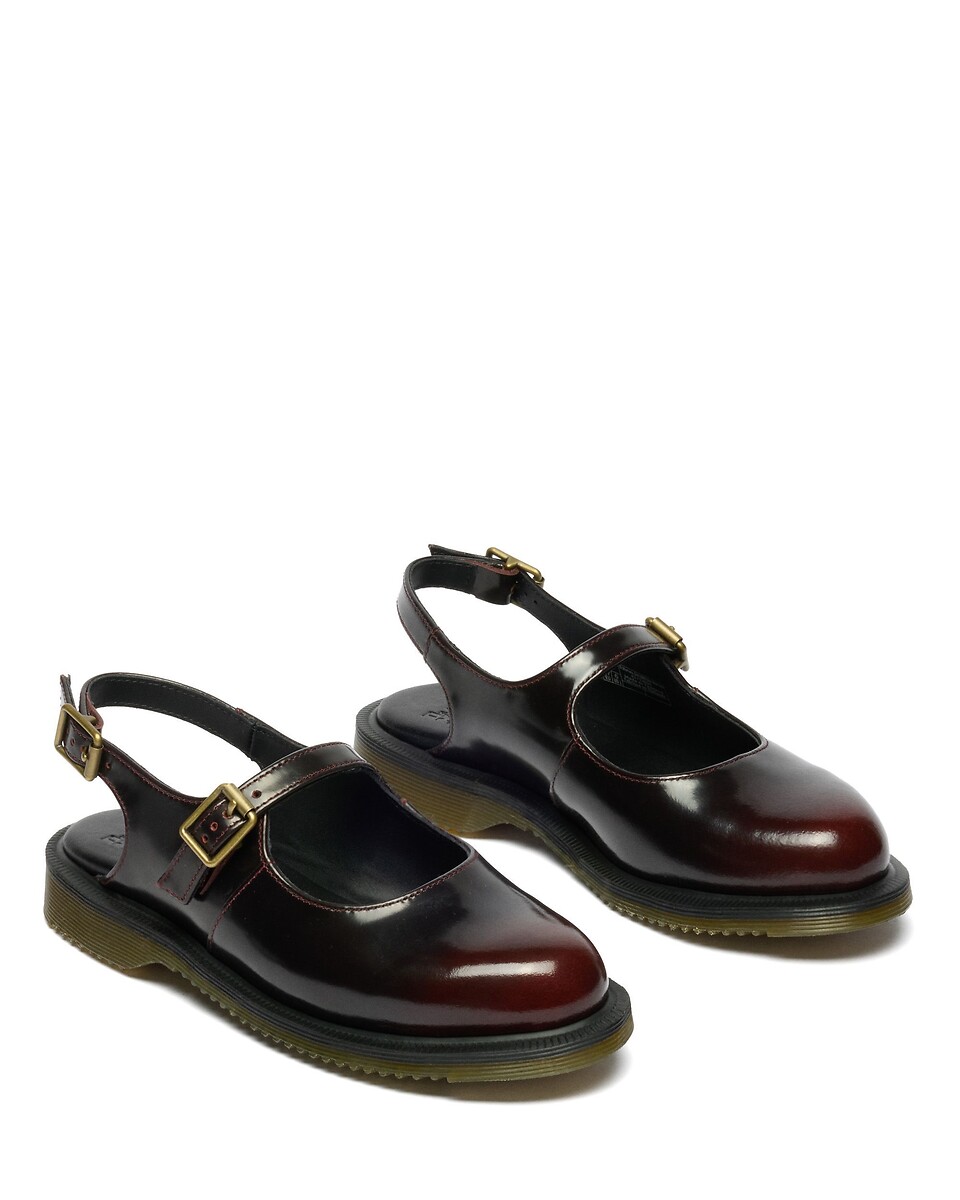 Madaline Smooth Leather Mary Jane Ballet Pumps, DR. MARTENS