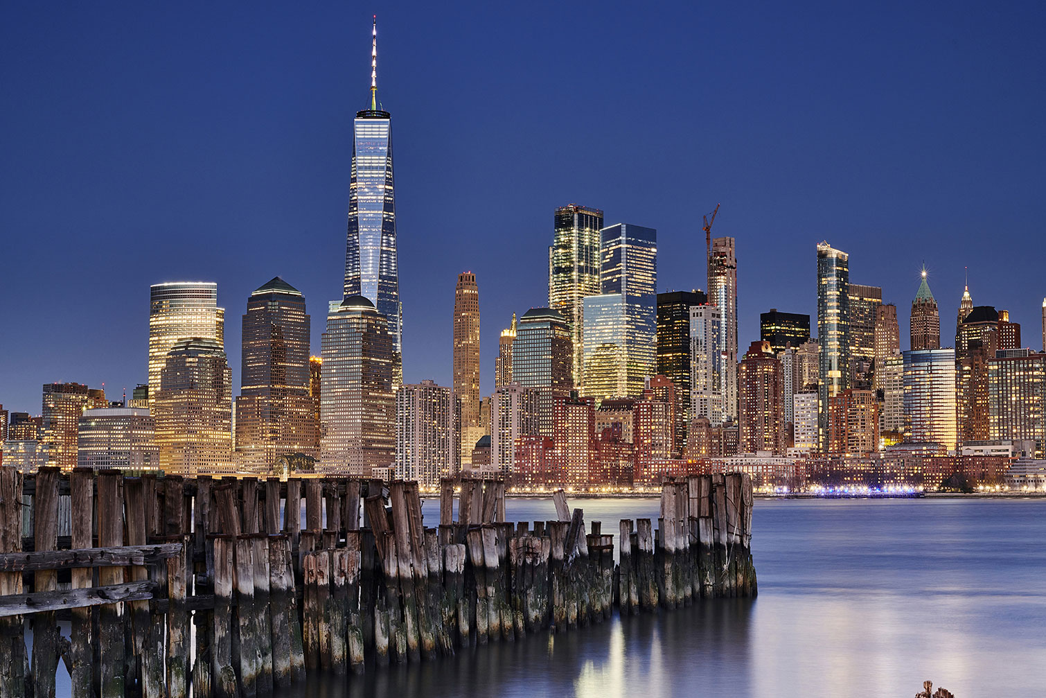 Tableau Manhattan skyline, HEXOA