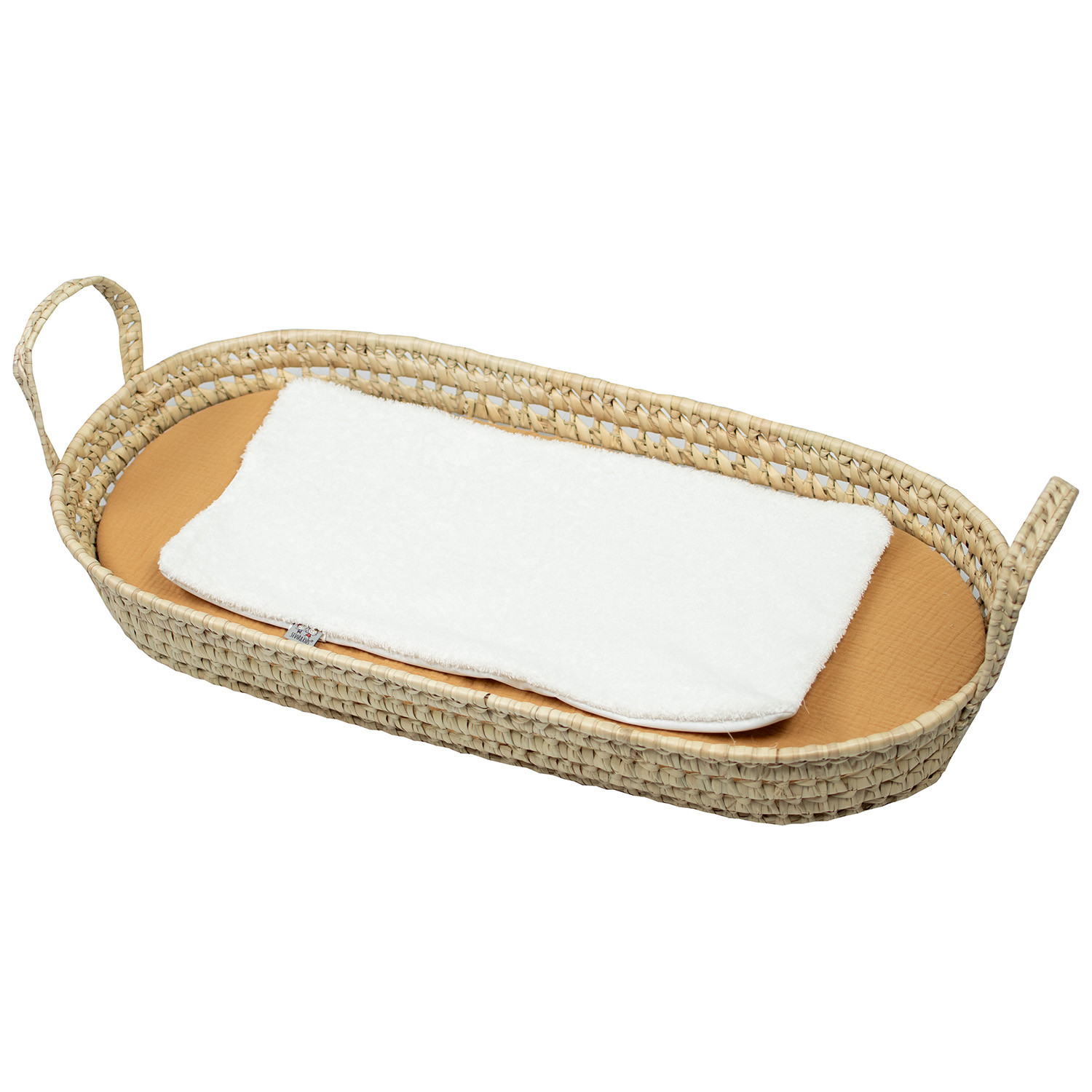 set panier à langer : panier + matelas + drap-housse + tapis JEANNE, SEVIRA KIDS