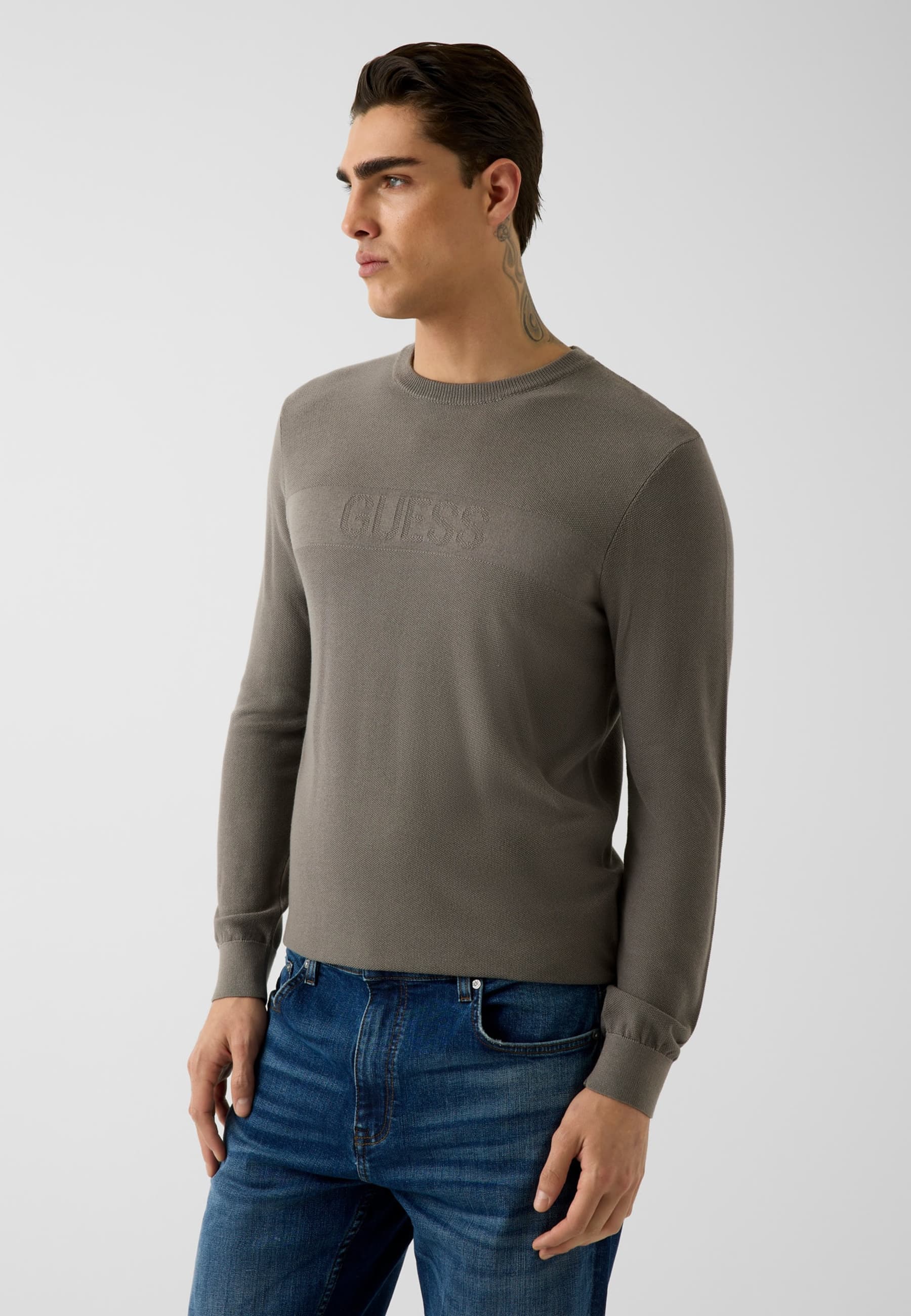 Pull En Mélange De Viscose, GUESS