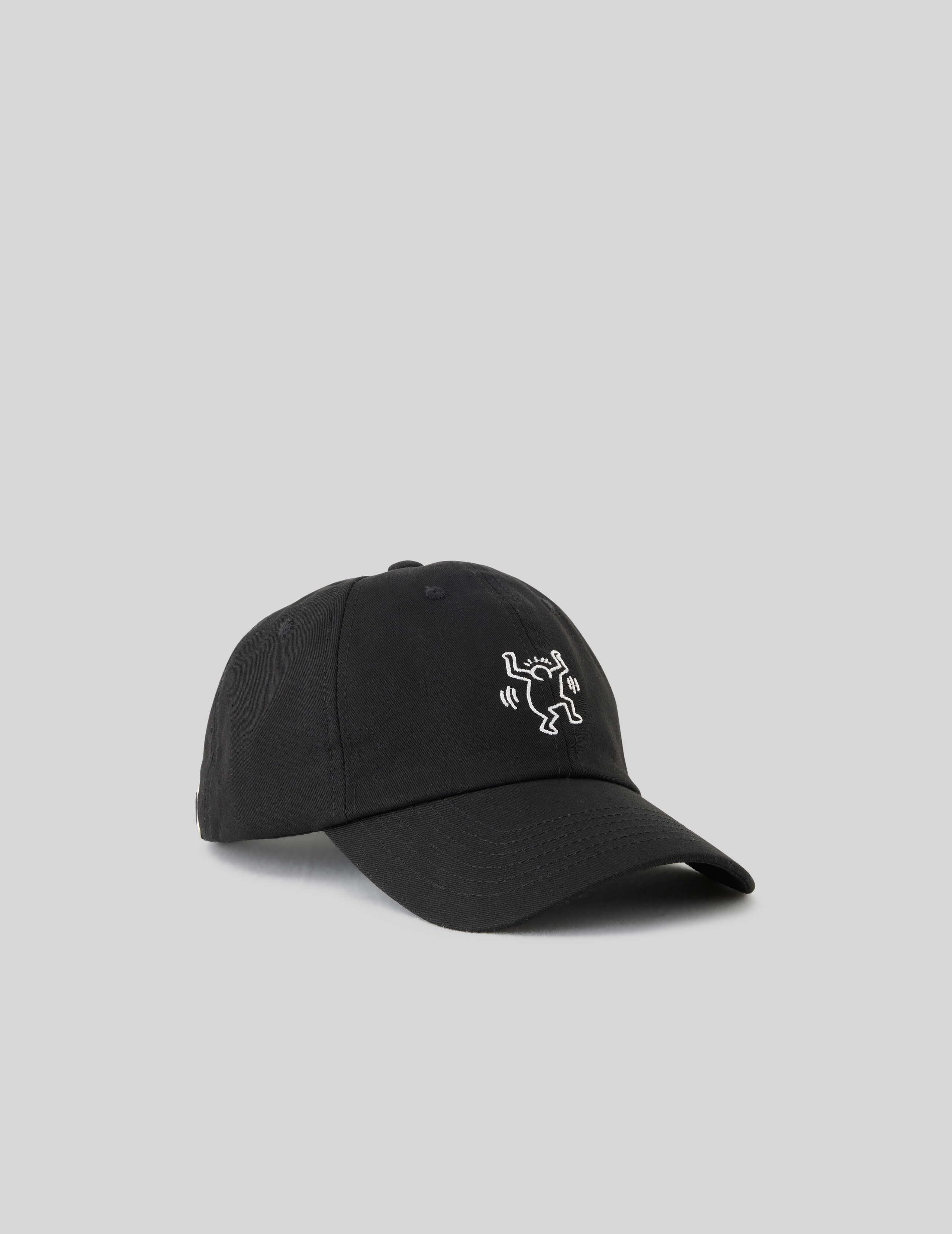 Casquette avec broderie keith haring, BZB