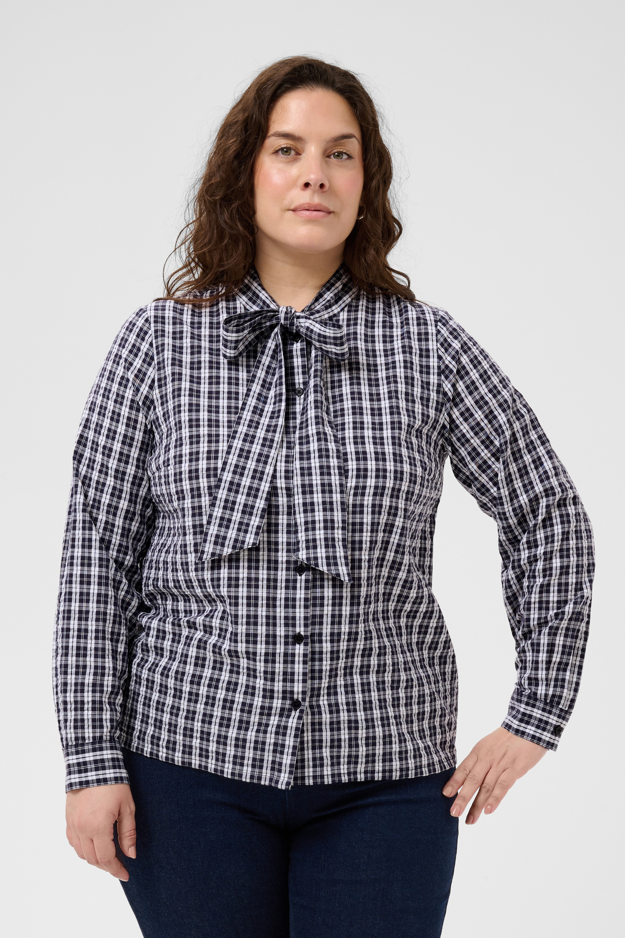Chemise à manches longues, KAFFE CURVE