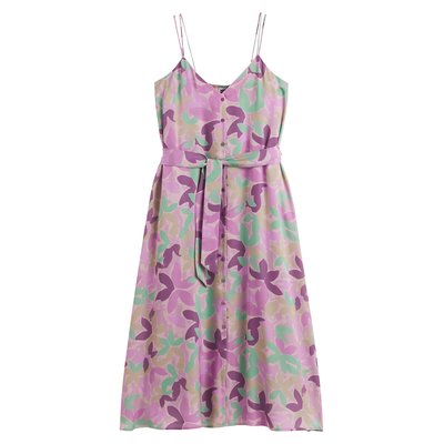 Buttoned Midaxi Cami Dress LA REDOUTE COLLECTIONS