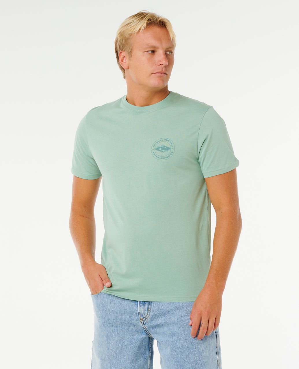 T-shirt à manches courtes STAPLE, RIP CURL