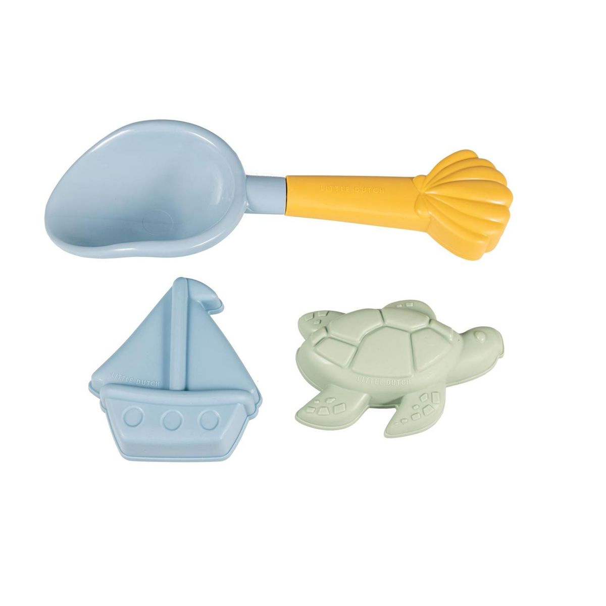 Set de 3 petits jouets de plage Sailors bay, LITTLE DUTCH
