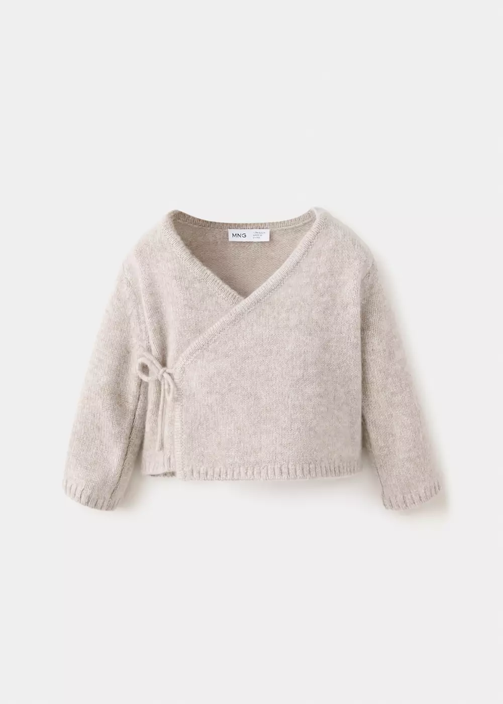 Pull croisé 100 % cachemire, MANGO BABY