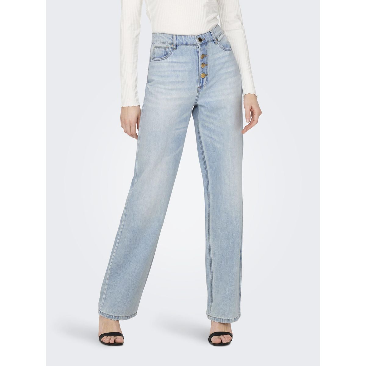 Jean taille outlet haute only