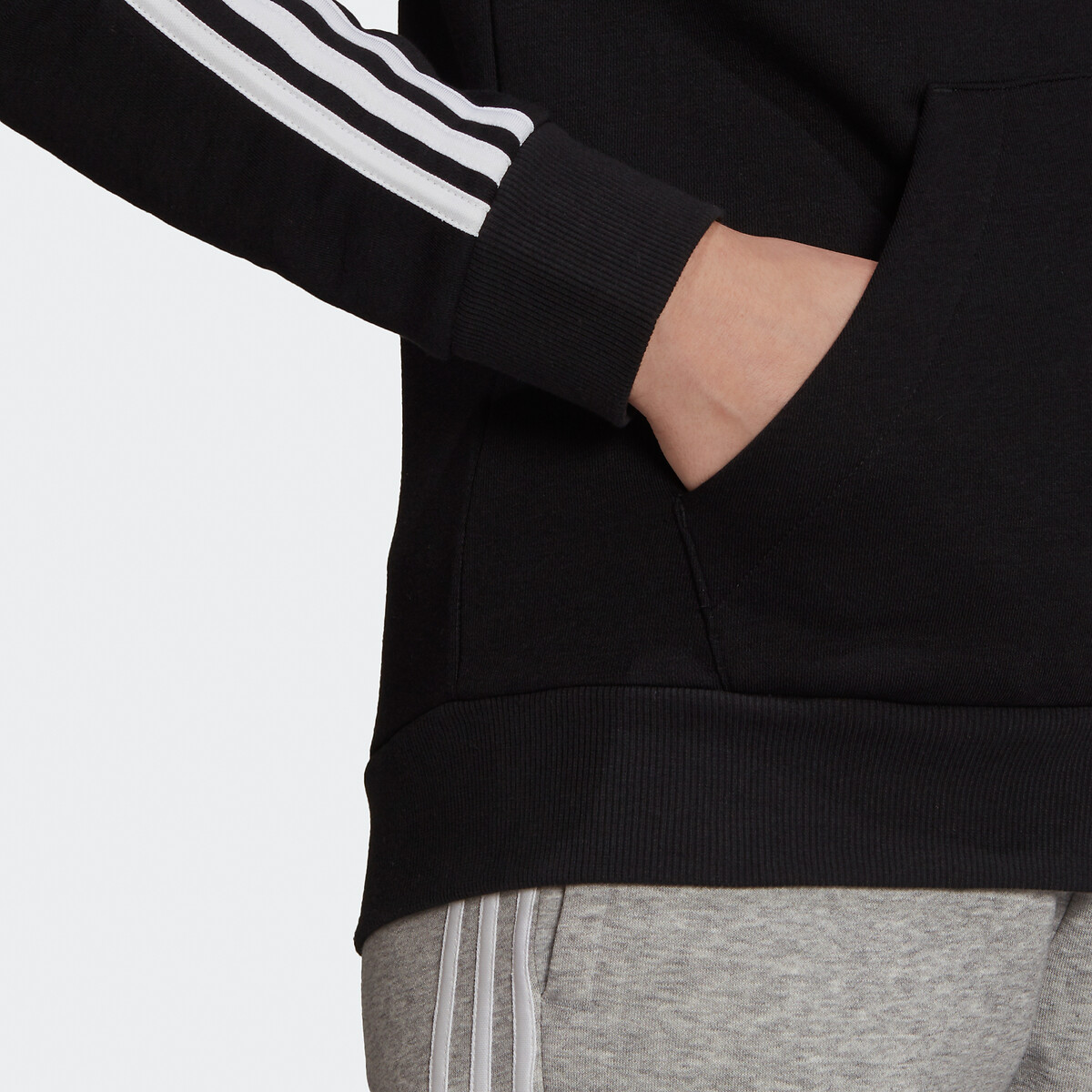 Veste à capuche essentials fleece 3 
