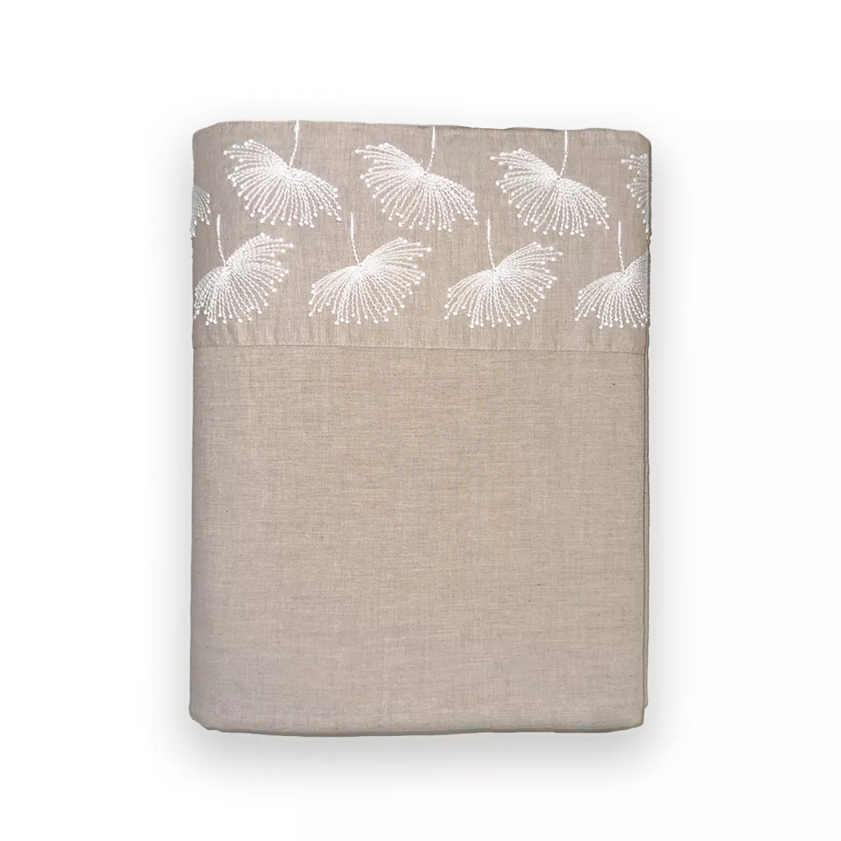 Drap plat pur coton lavé BRISE D'ETE, GARNIER THIEBAUT