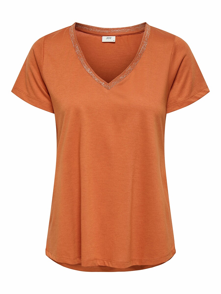 T-shirt col V