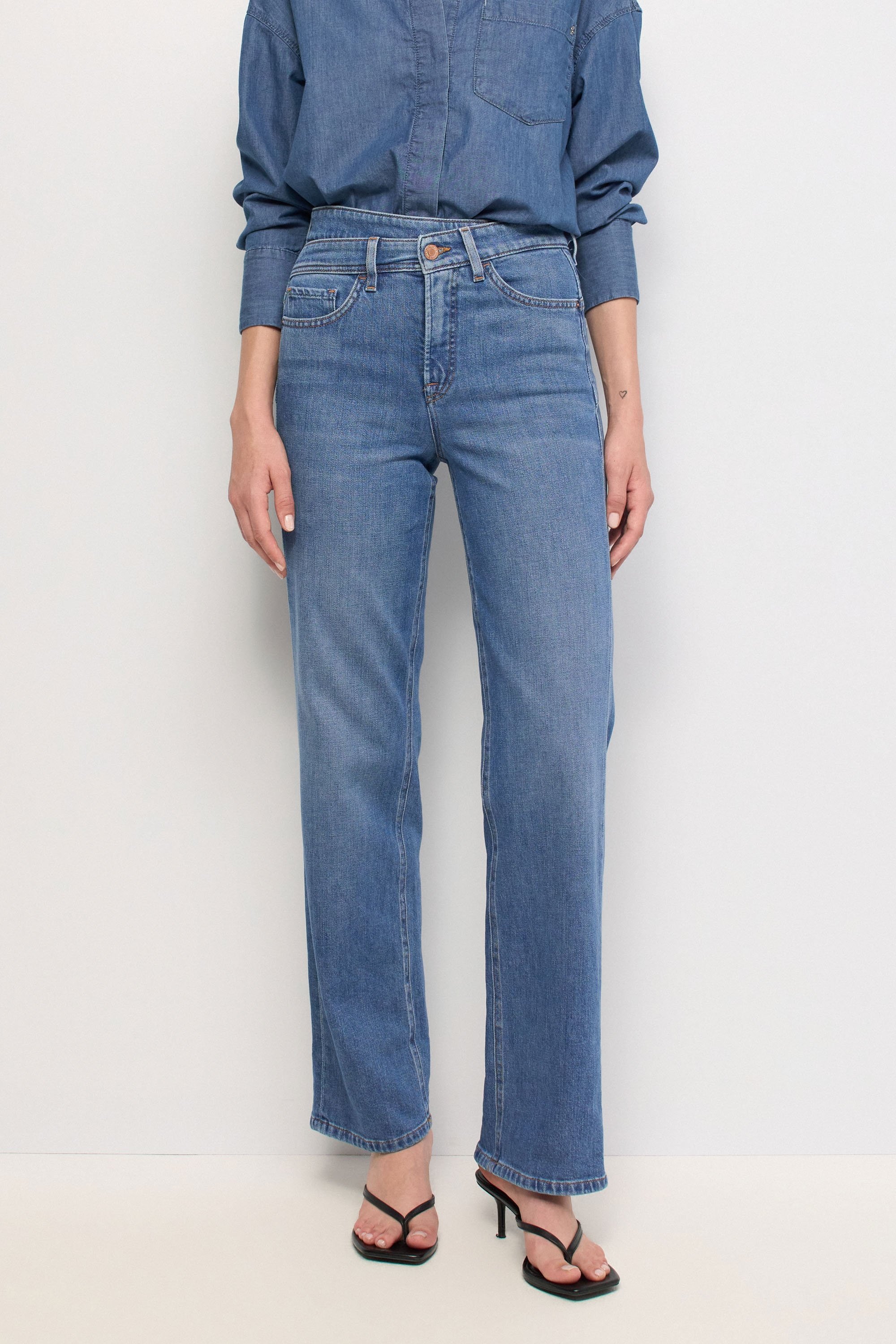 JEAN FAITH PUSH IN STRAIGHT, SALSA JEANS