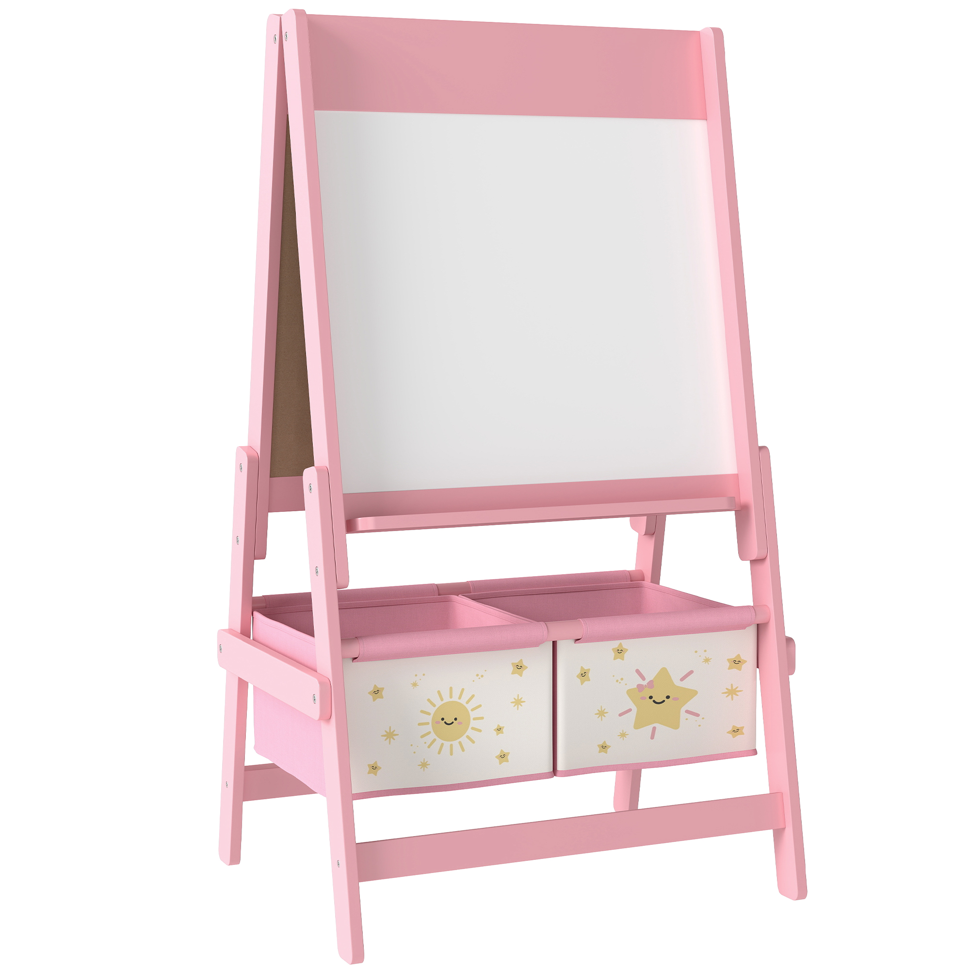 Chevalet pour enfants Bois de pin Rose, AIYAPLAY